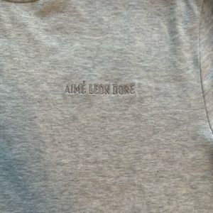 ALD Heather Grey Stitch Uniform Tee